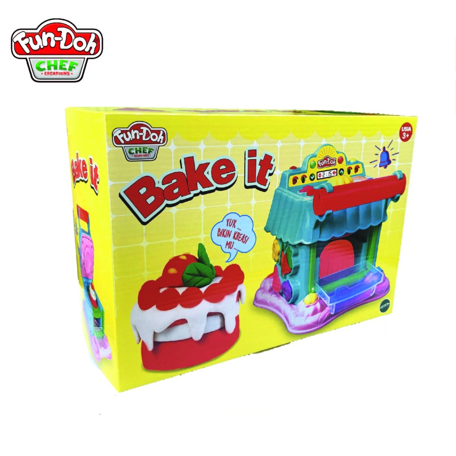 Fun Doh Bake It - Lilin Mainan Anak FunDoh / PlayDoh / Play Doh