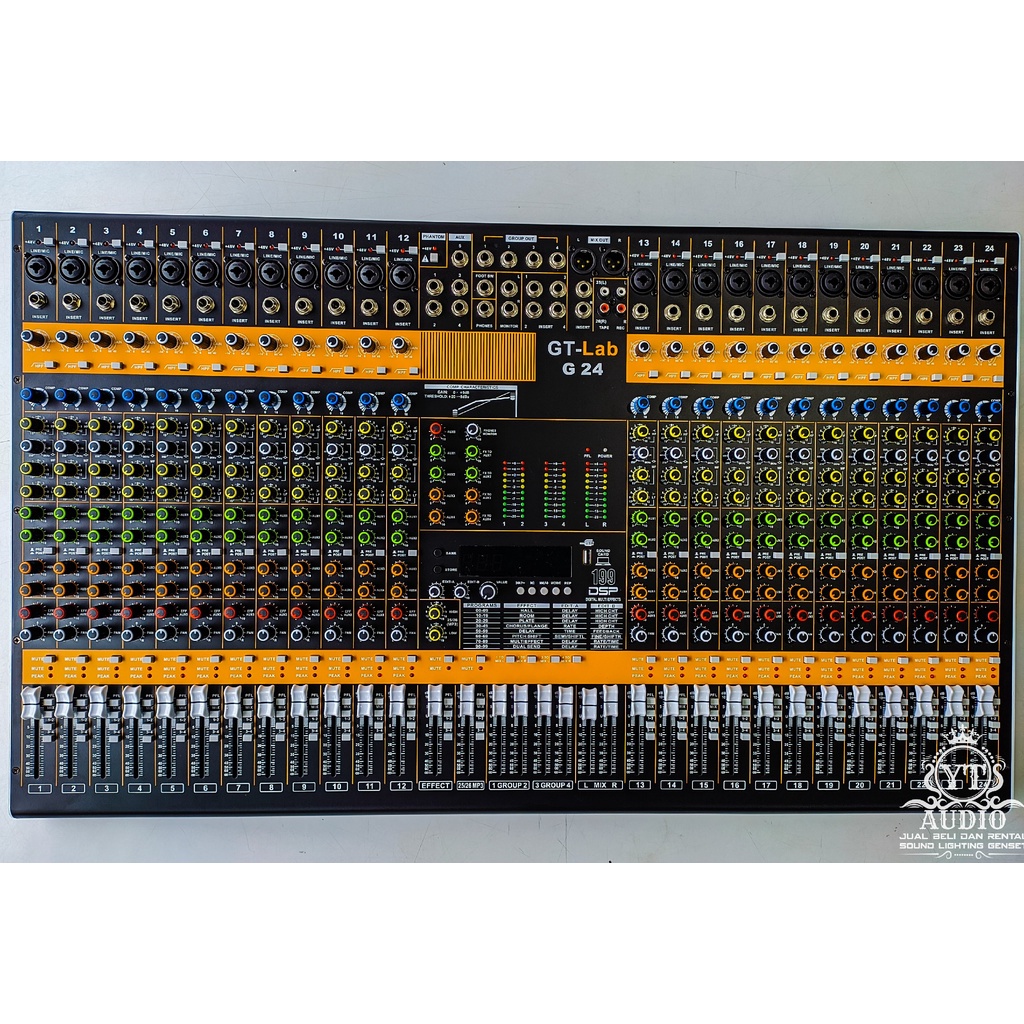 Mixer GT Lab G24 TERBARU 24 Chanel Original RDW + COMPRESS