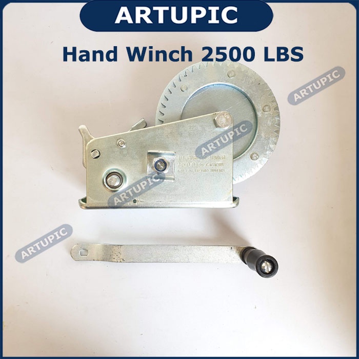 Hand Winch 2500 LBS Handwinch Katrol Kerekan Tangan Pengatur Jalur Nipple