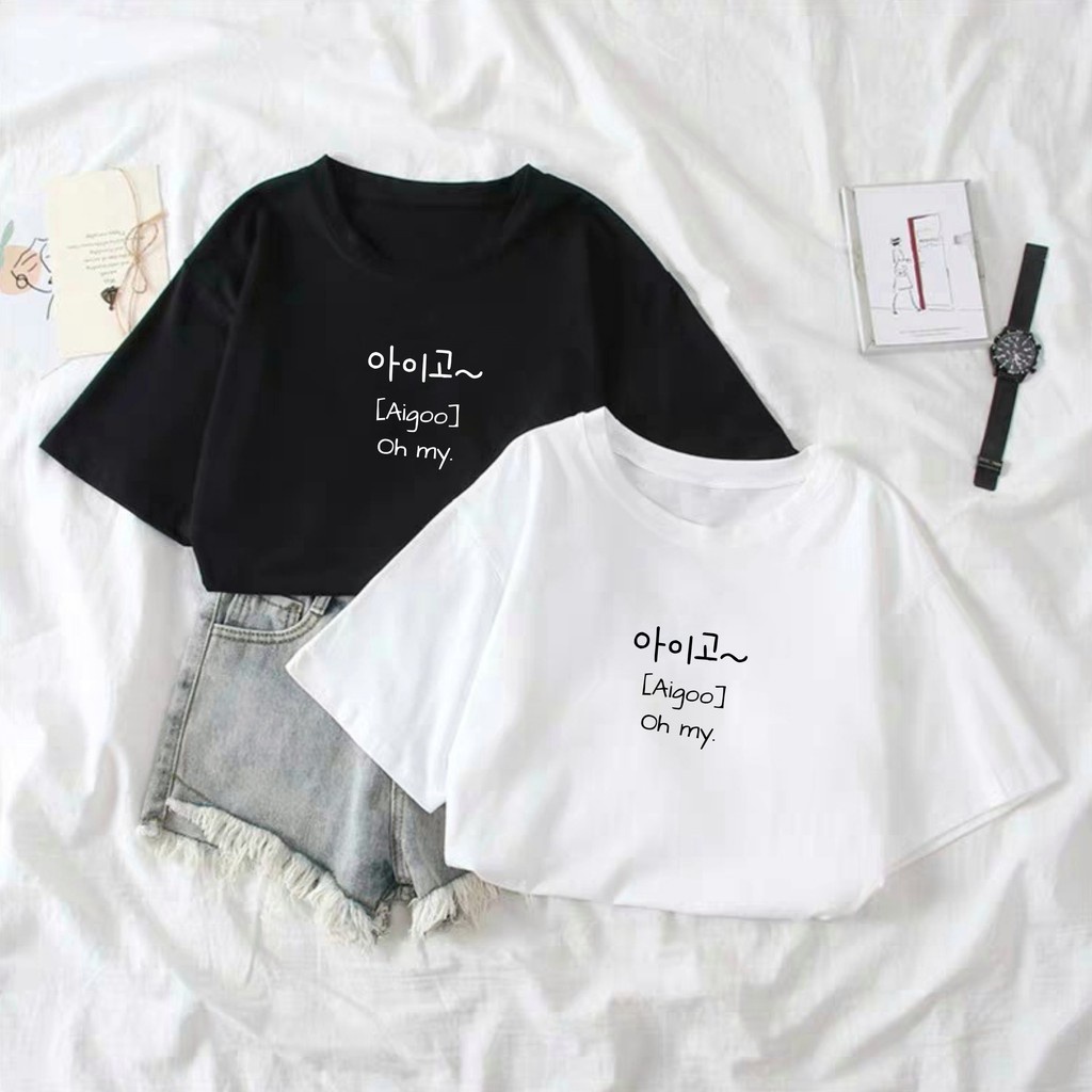 MYSTIQUE.ID-BAJU KAOS OH MY T-SHIRT LUCU DAN AESTHETIC