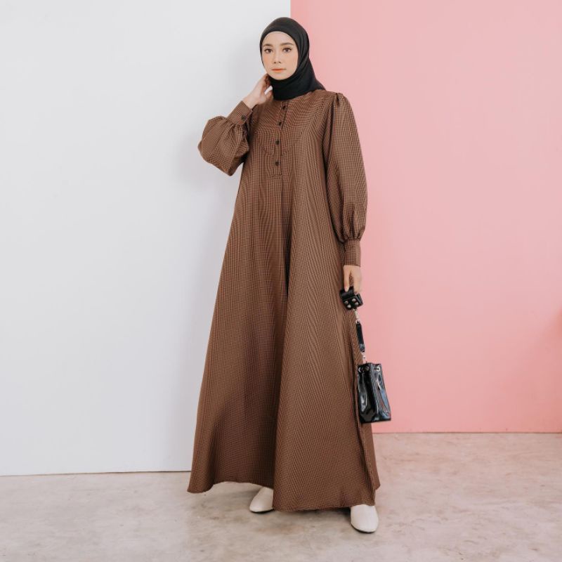 Kala basic brown houndstooth (Sz S) original Ema Daily