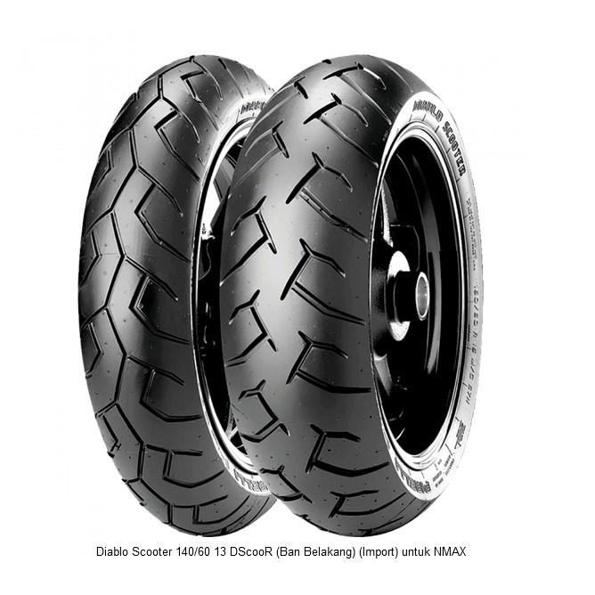 Diablo Scooter 140/60 13 DScooR (Ban Belakang) (Import) untuk NMAX 1823200