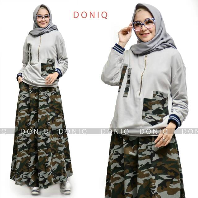 SETELAN ARMY SET BY DONIQ ORIGINAL BRANDED