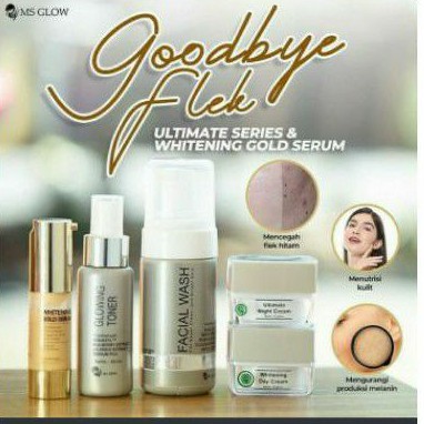 PAKET ULTIMATE MS GLOW  + SERUM GOLD MS GLOW