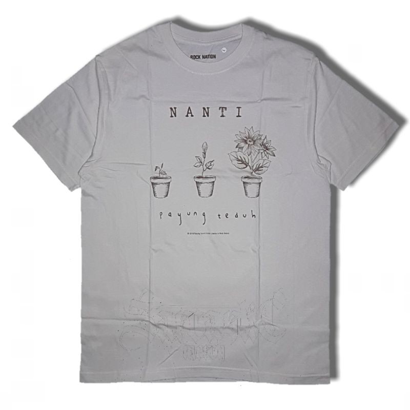 PAYUNG TEDUH - NANTI // CREAM (OFFICIAL TSHIRT)