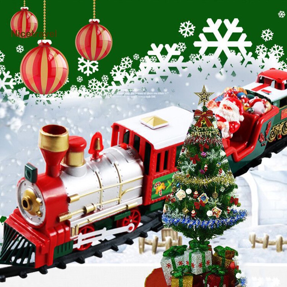 christmas train to go around the tree