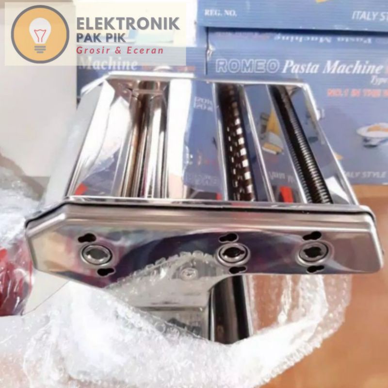 Ampia Romeo Pasta Machine Stainless Steel / Penggiling Mie