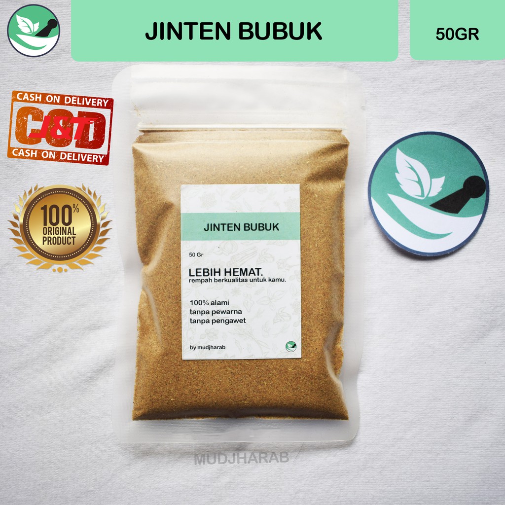 

50gr JINTEN BUBUK/CUMIN POWDER - ASLI - MUDJHARAB