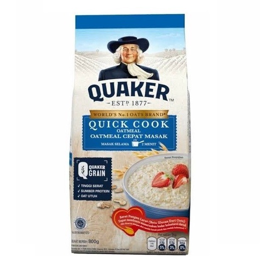 

oatmeal quaker quick cook 800