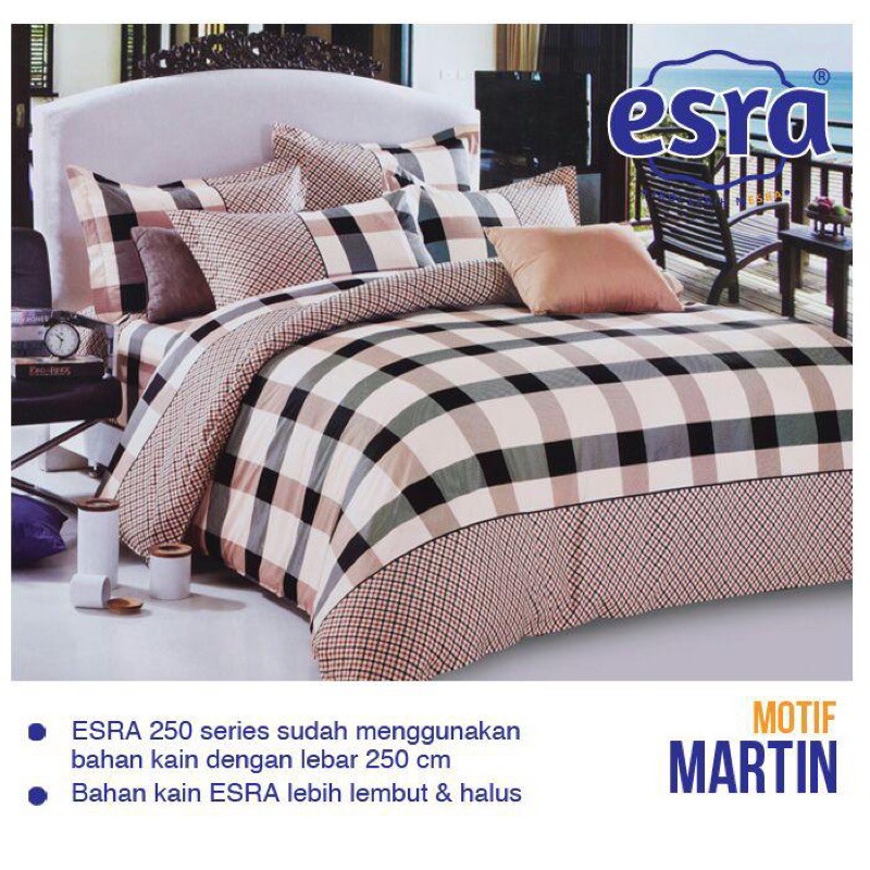 Jual Bahan Kain Sprei Meteran merk Esra motif MARTIN super lembut