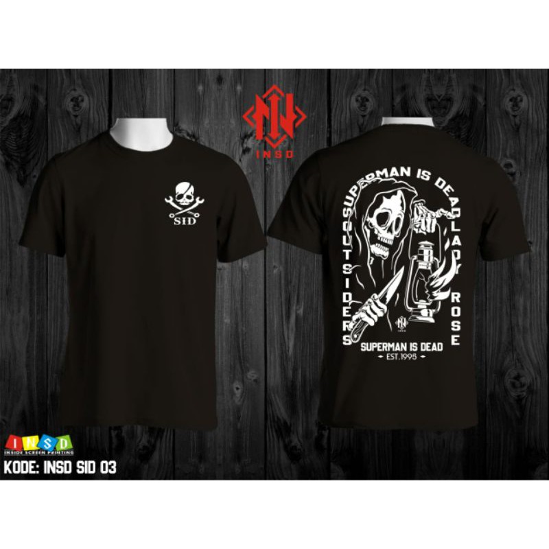 KAOS DISTRO SID ORIGINAL SUPERMAN IS DEAD OUTSIDERS JERINX JRX KODE INSD SID 03