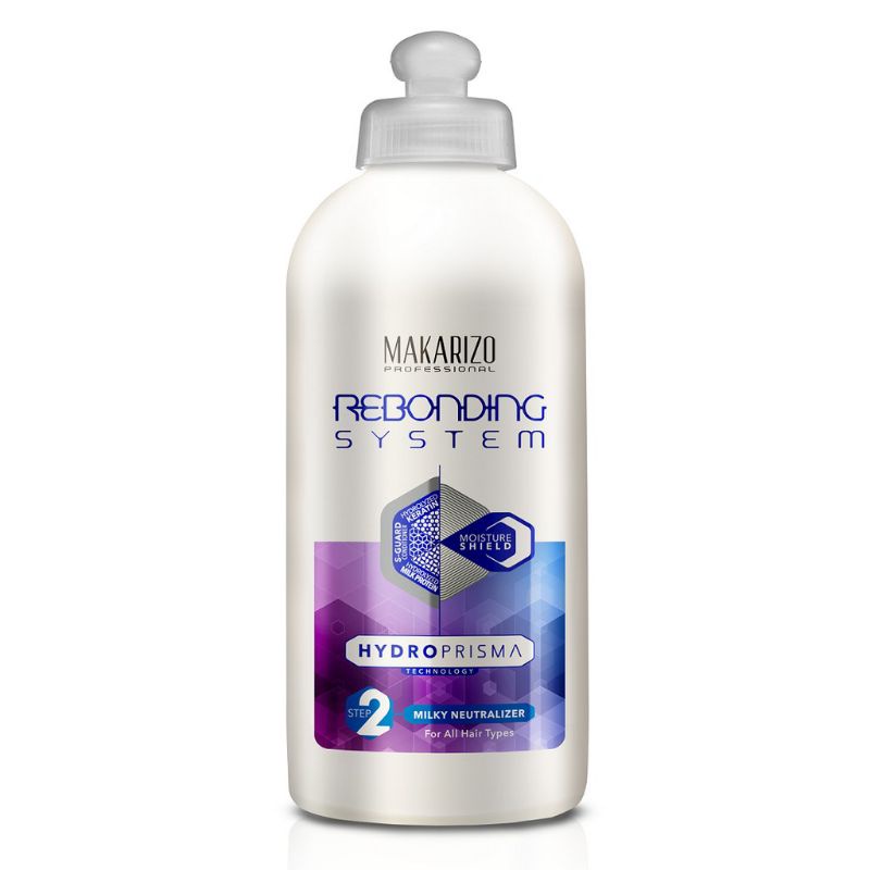 MAKARIZO Professional Rebonding System HydroPrisma Neutralizer Milky Bottle 500ml