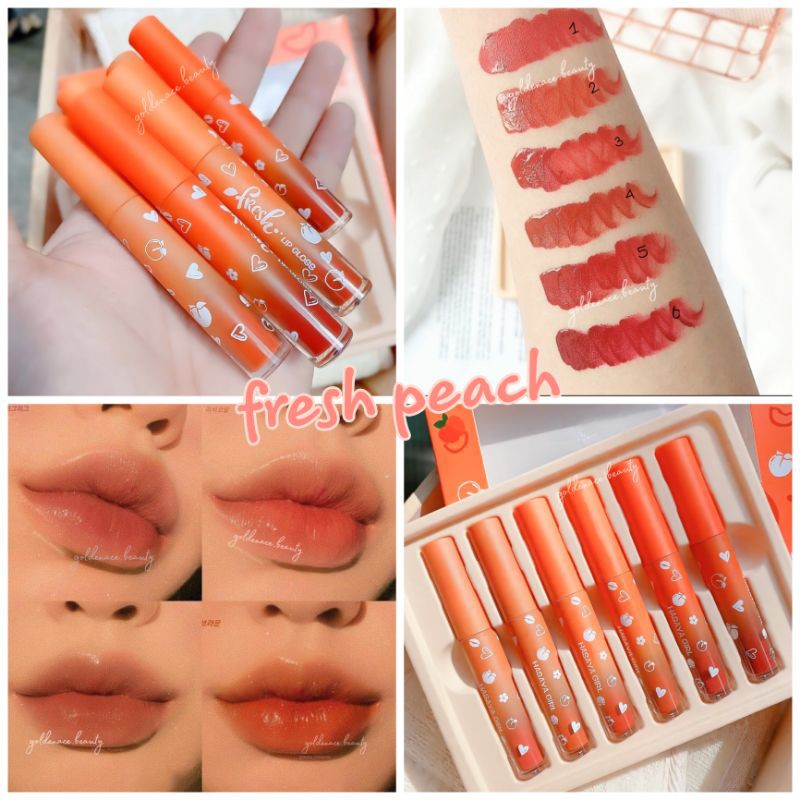 Fresh Peach Lip Tint/Cream/Matte Original Thailand