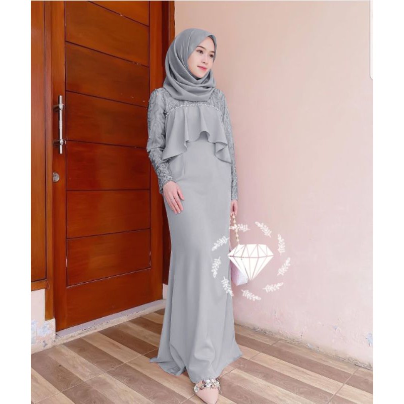 BAJU GAMIS  REMAJA TERBARU 2021 MODEL KEKINIAN ss maxy lilikan