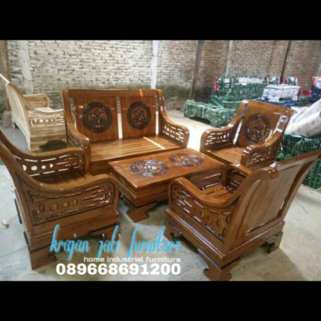 Kursi tamu jati semut / kursi jati / kursi semut