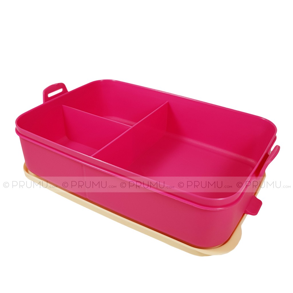 Rantang Susun Plastik - Rantang 3 Susun - Rantang Plastik Susun - Plastic Lunch box - Okaya 2S1M