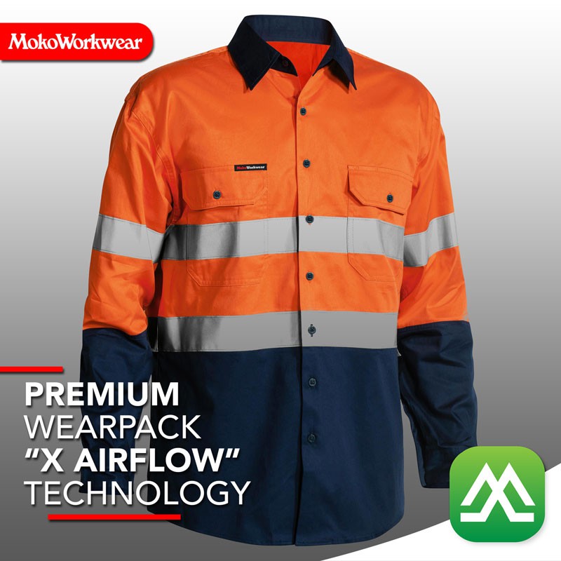 Baju Wearpack Safety Coverall Overal Seragam Kerja Bengkel Mekanik Pakaian Katun Pria Wanita