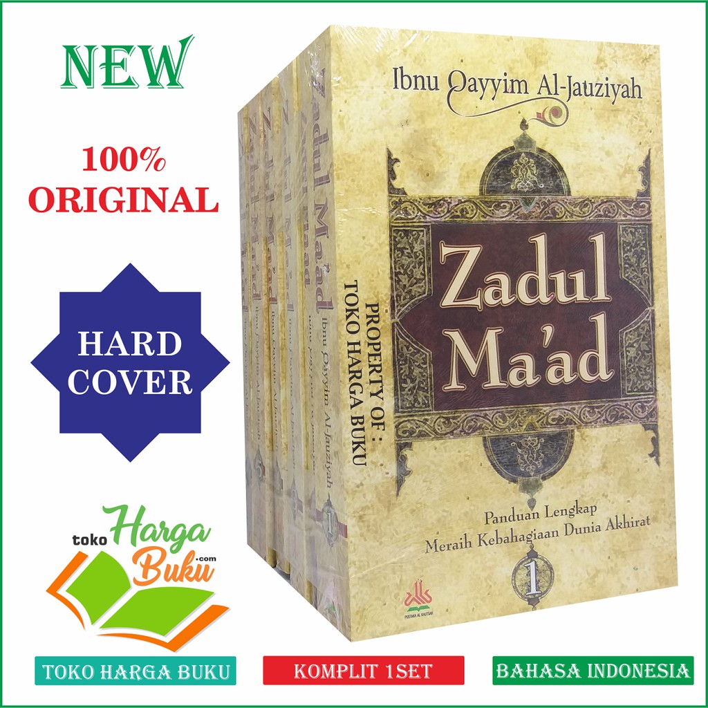 Zadul Maad KOMPLIT 1SET isi 6 Buku Zaadul Ma'ad Panduan Lengkap Meraih Kebahagiaan Dunia Akhirat PAS