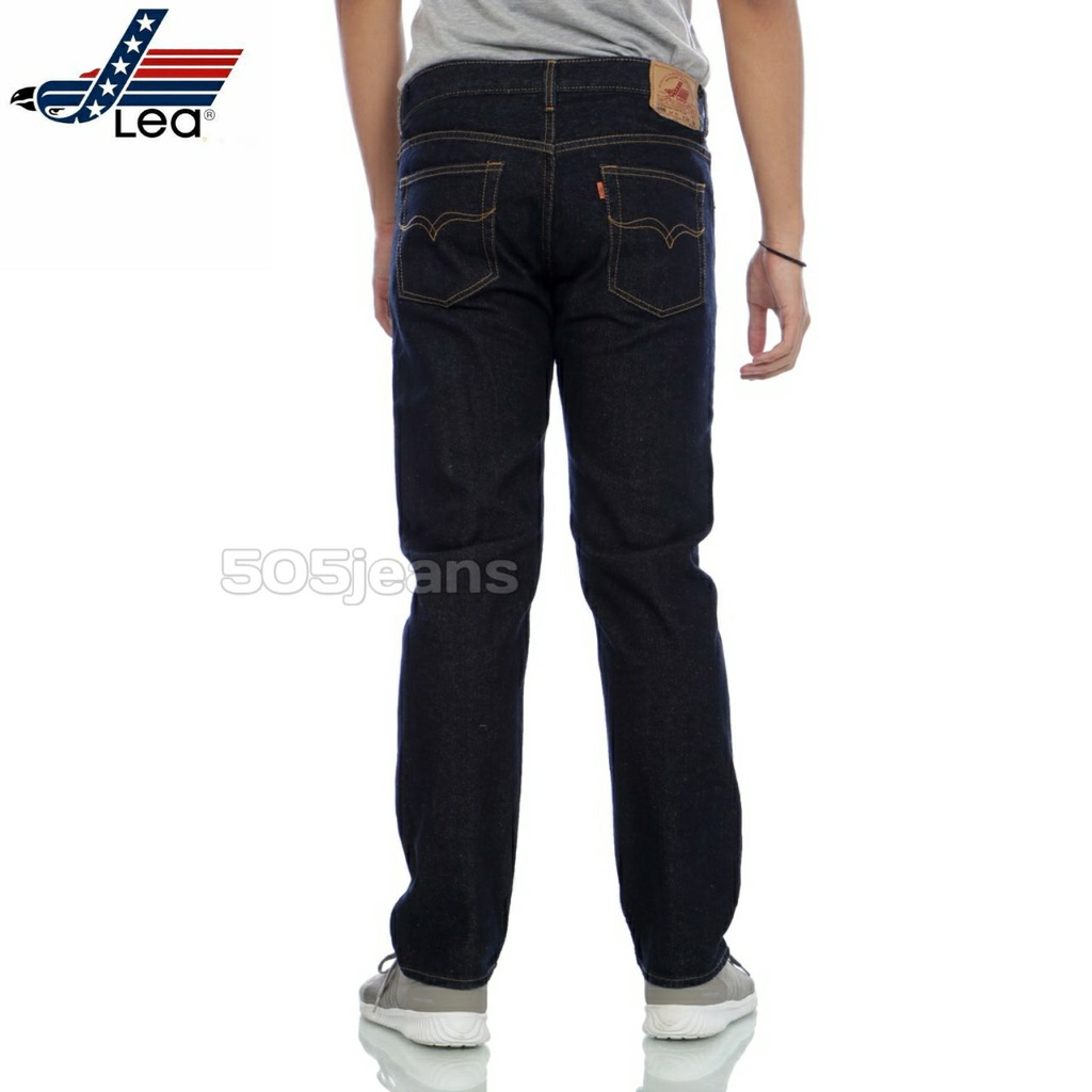 Celana jeans LEA 606 reguler fit premium grade original standar pria dewasa