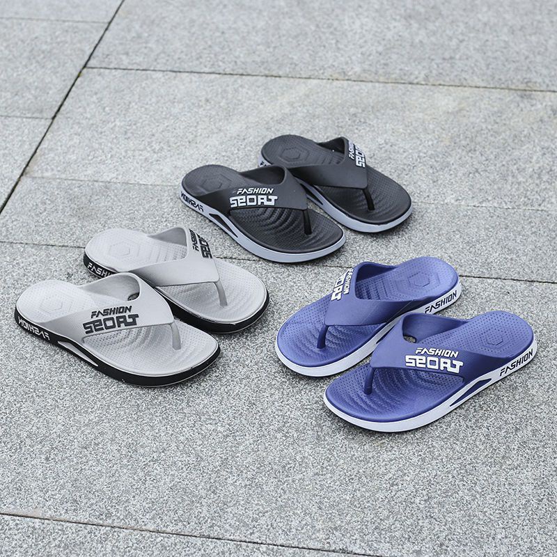 Sandal fashion pria Sendal sport laki model japit Selop import pria