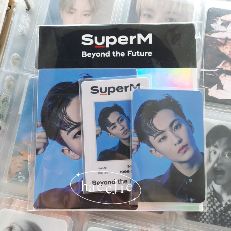 Official Photocard SuperM Mark ID Card Beyond Live Cashbee Jopping BNW MD 2 concert pc fullset deco 