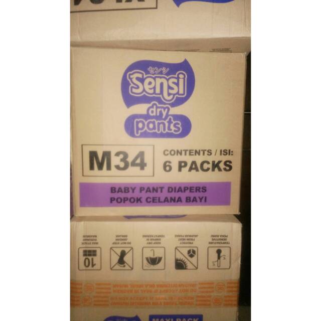 Sensi pants 1 karton isi 6