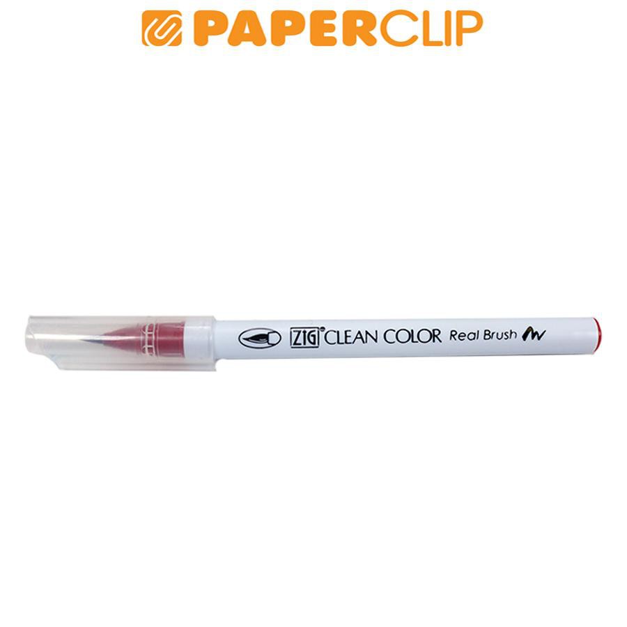 

PAINT BRUSH ZIG KURETAKE CLEAN COLOR REAL BRUSH RB-6000AT-260 DEEP RED