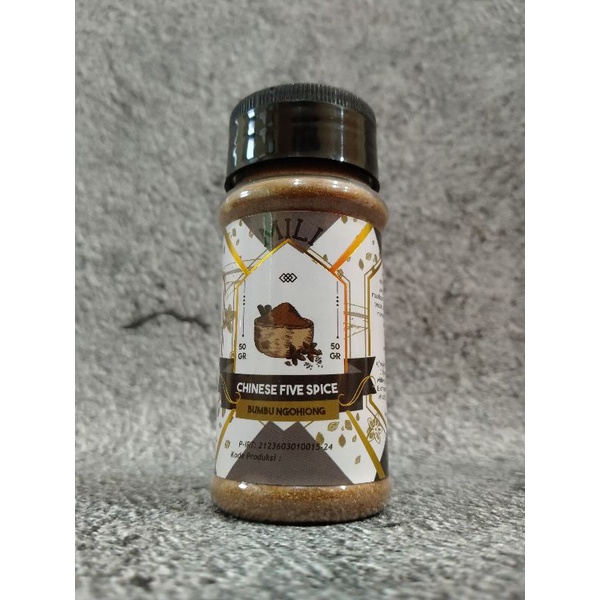 

Mili Bubuk Five Spice ngo hiong 50gr