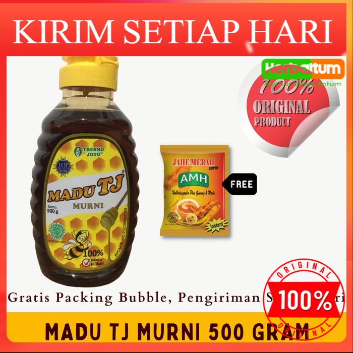 

MADU TJ MURNI - MADU TRESNO JOYO ORIGINAL - 100% MADU PILIHAN