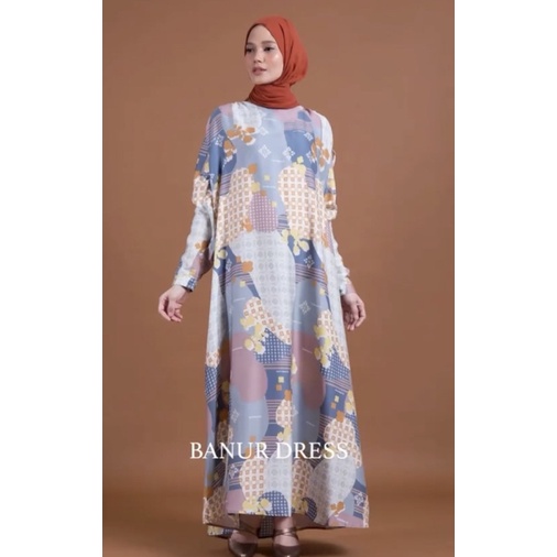 Preloved, Banur dress blue Riamiranda size S