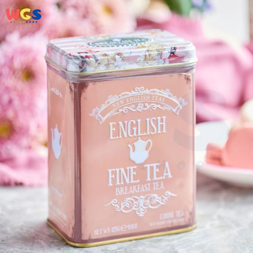 New English Teas Floral Loose Leaf English Breakfast Fine Tea 125g