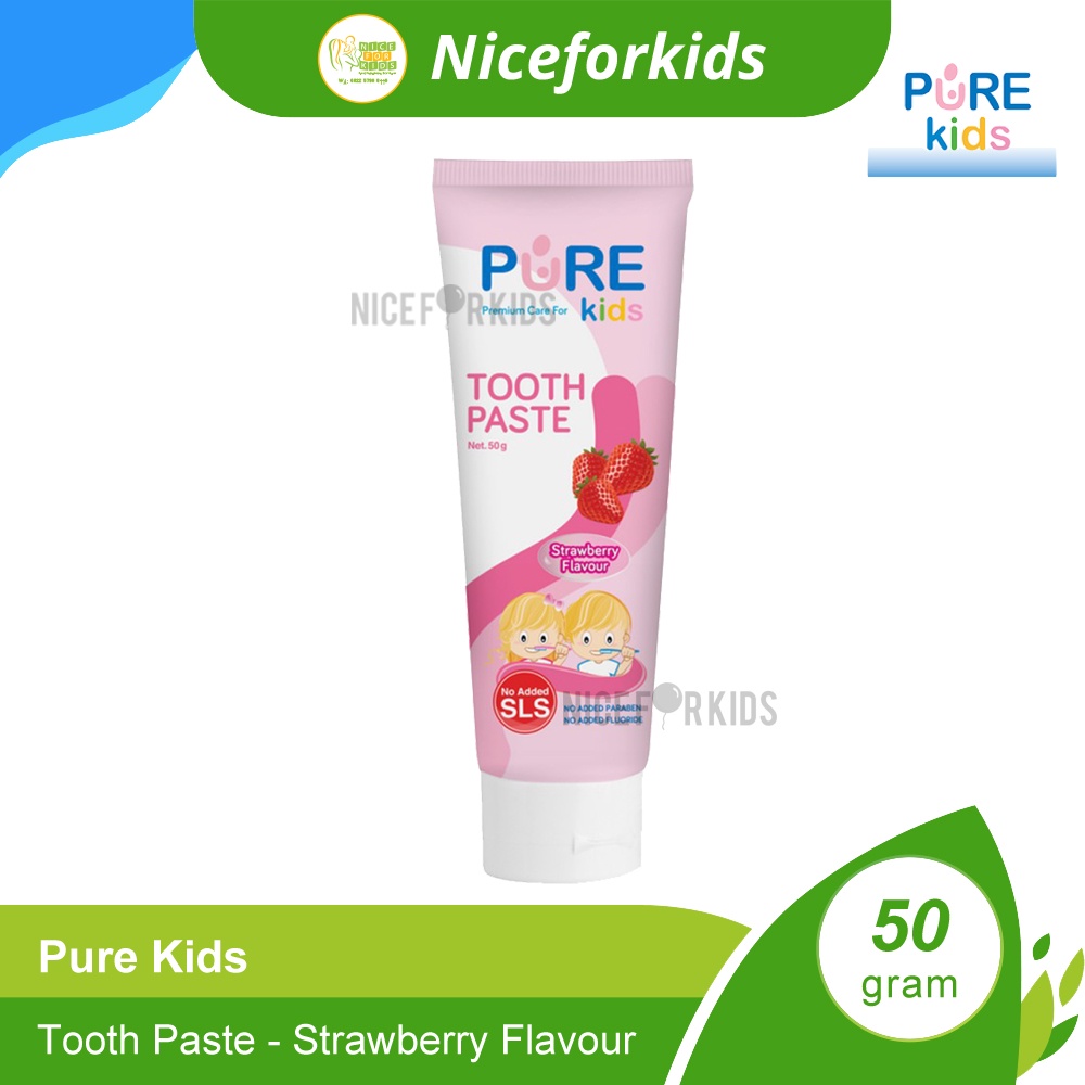 Pure Kids Toothpaste / Pasta Gigi Anak 50g/ Odol Pure bb