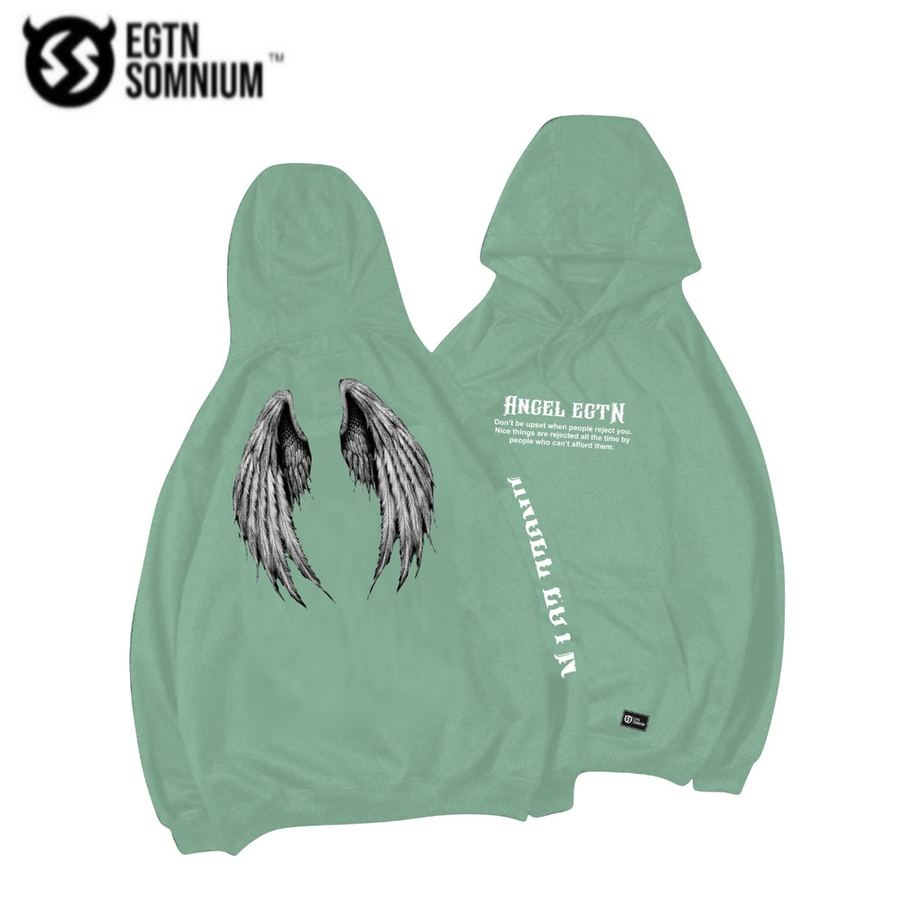 (Diskon Termurah) Switer Hoodie Mint Pria Keren Jaket Hodie Jumper Warna Mint Motif Fullprint Sweater Hudie Cowok Distro Mint Sweatshirt