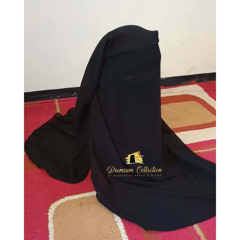 niqab 3layer oyoun almaha