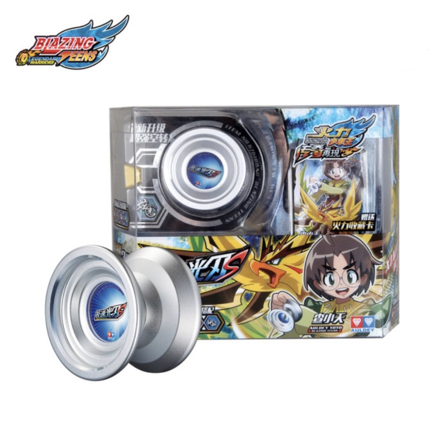 YOYO AULDEY BLAZING TEENS METAL SERIES DARK VIPER ICE SWORD TANPA LED