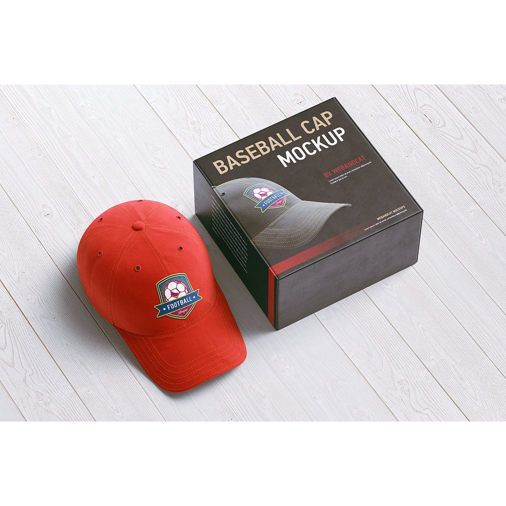 Baseball Cap 3d Mockup - Photoshop