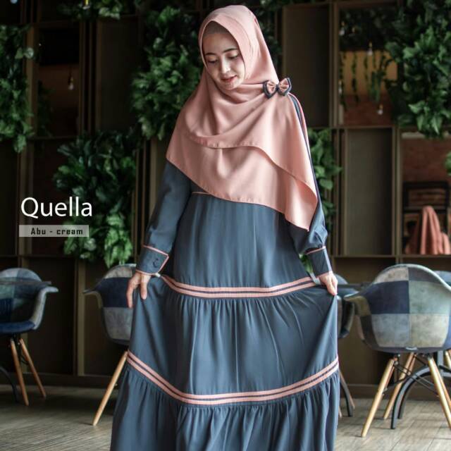 Gamis Quella Set original by Diva Busana