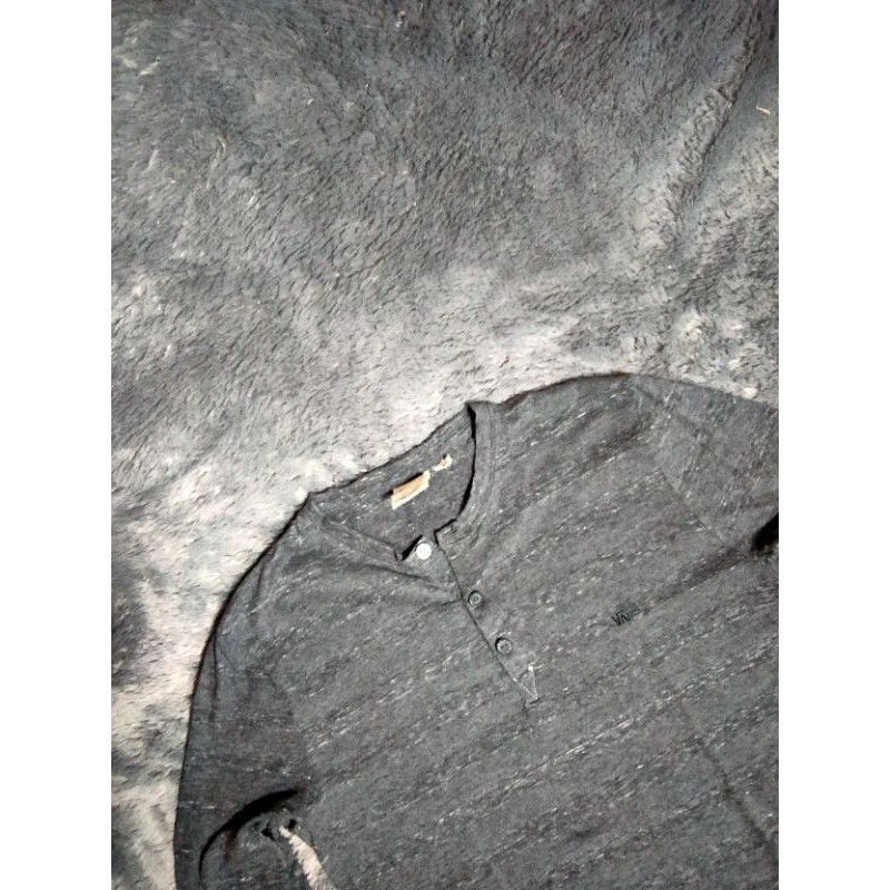 jual baju vans tangan panjang original second 2nd