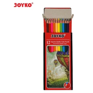 

Pensil Warna 12 Warna Joyko CP-100 Superior Quality Colour Pencils