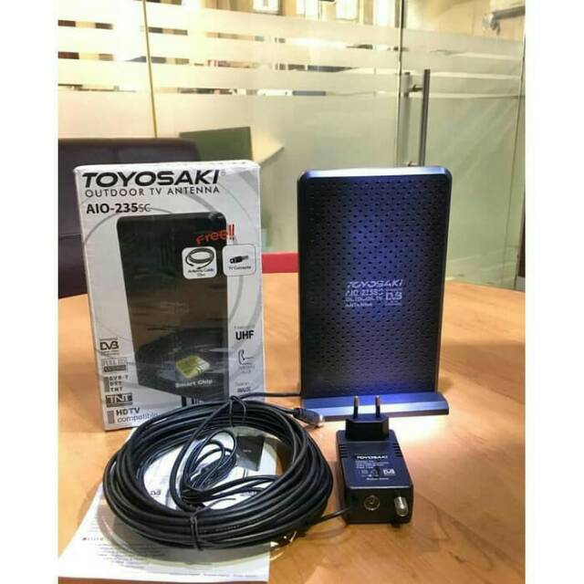 TOYOSAKI ANTENA OUTDOOR AIO-235sc free 10m kabel