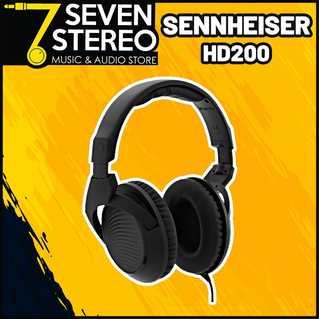 Sennheiser HD200 Pro - HD 200 Pro Studio Headphones