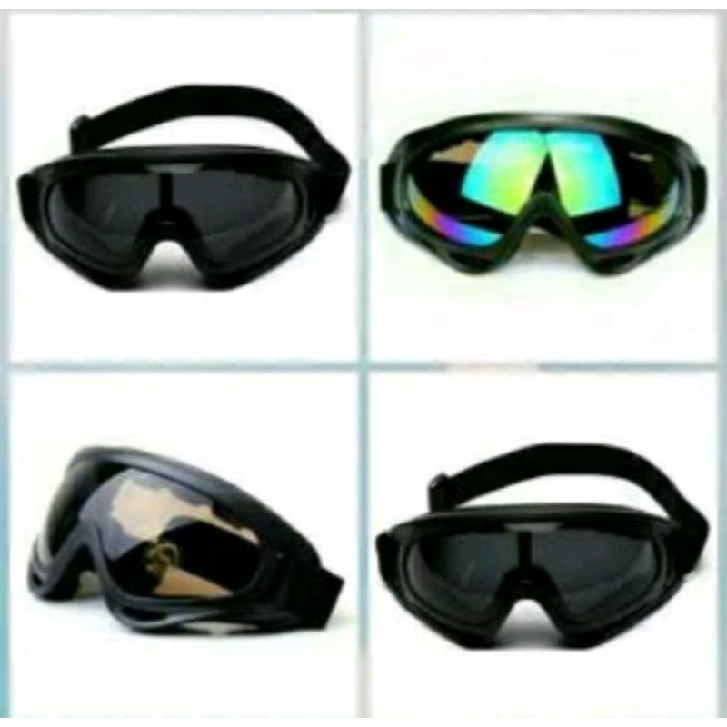 kacamata olahraga bikers airsoft gun dll murah