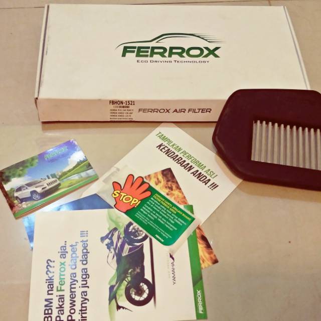 BU Filter Udara FERROX vario 150/125 led old PCX CBU