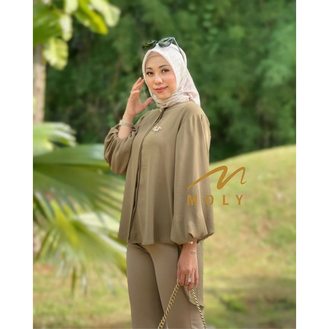 BAJU ATASAN TUNIK WANITA ORIGINAL TERBARU  SELENA BLOUSE by MDLY