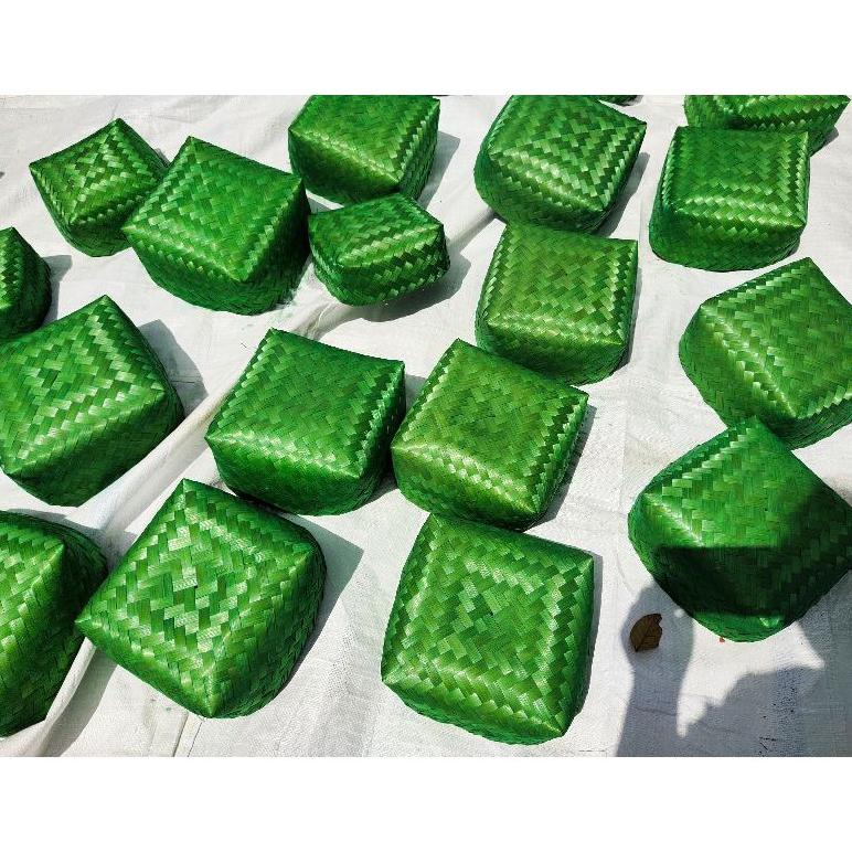 BESEK BAMBU BESEK NASI HAMPERS 20X20 KUALITAS SUPER