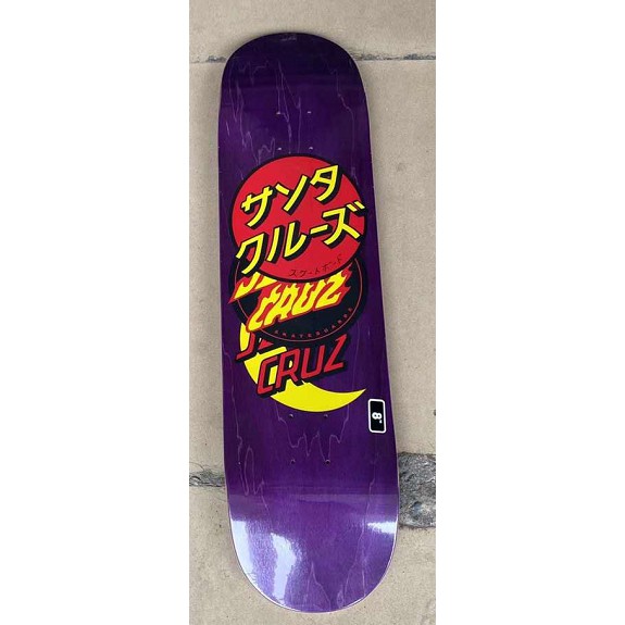 Santacruz deck skateboard Profesional double kick tail 31x8 &quot;7 Lapis Bahan Maple super Elastis