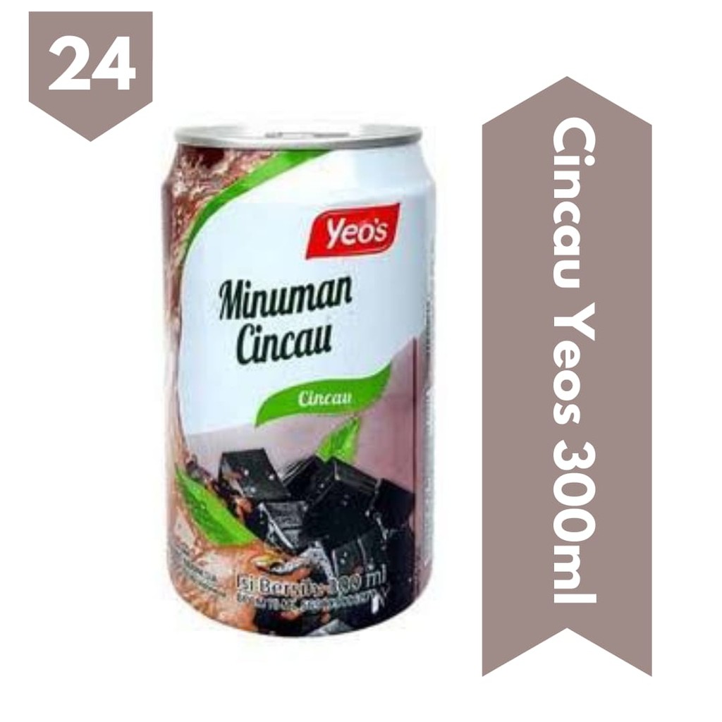 

Yeos Cincau Grass Jelly 330ml I Isi 24 Pcs