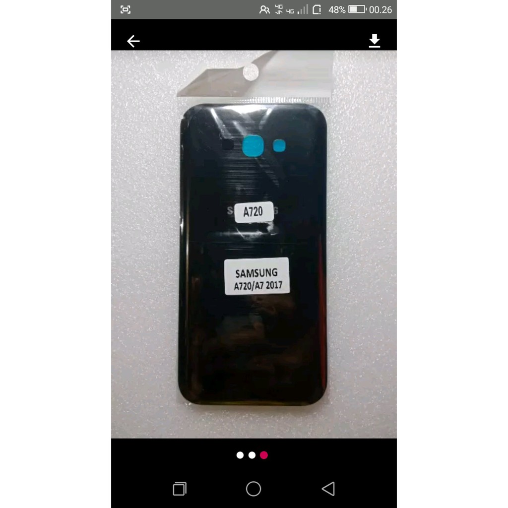 BACKDOOR BACKCOVER SAMSUNG A720 A72017