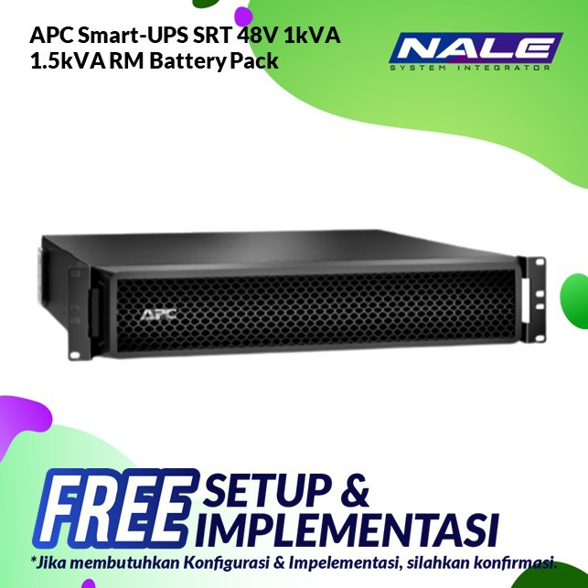 APC Smart-UPS SRT 48V 1kVA 1.5kVA RM Battery Pack (SRT48RMBP)