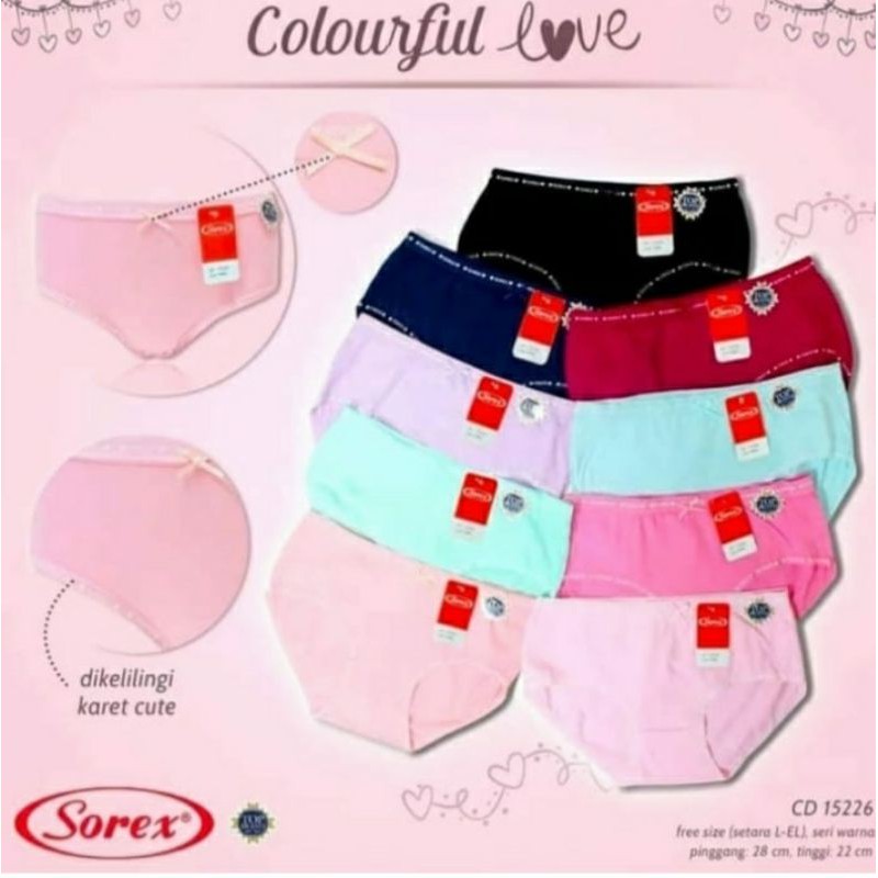 cd wanita mini sorex 15226 abg
